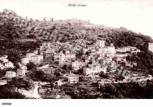 Ville de MURO Carte postale ancienne