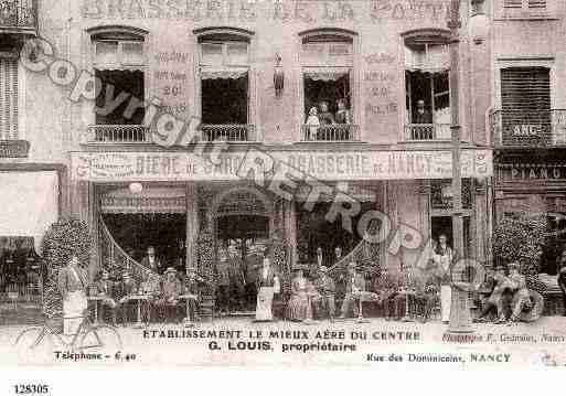 Ville de NANCY Carte postale ancienne