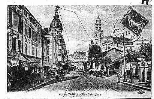 Ville de NANCY Carte postale ancienne