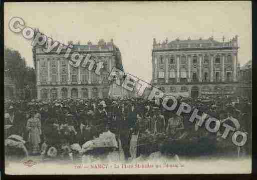 Ville de NANCY Carte postale ancienne