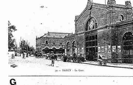 Ville de NANCY Carte postale ancienne