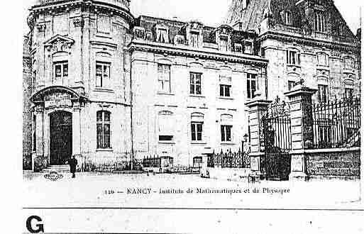 Ville de NANCY Carte postale ancienne