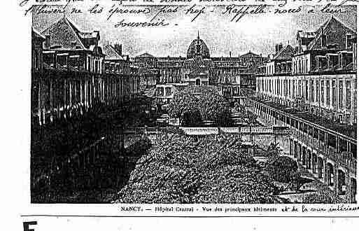Ville de NANCY Carte postale ancienne