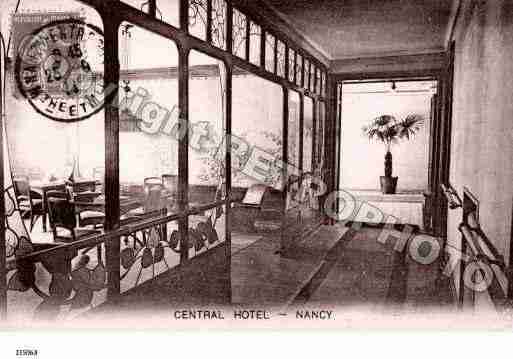 Ville de NANCY Carte postale ancienne