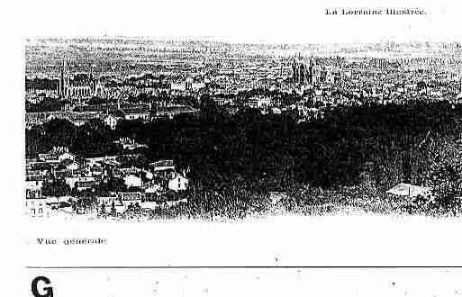 Ville de NANCY Carte postale ancienne
