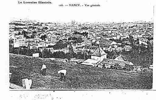 Ville de NANCY Carte postale ancienne