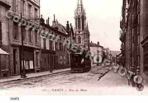 Ville de NANCY Carte postale ancienne