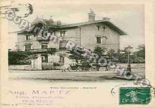 Ville de NANCY Carte postale ancienne Ville de NANCY Carte postale ancienne