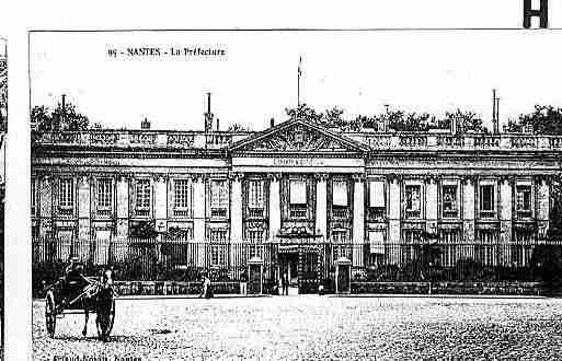 Ville de NANTES Carte postale ancienne