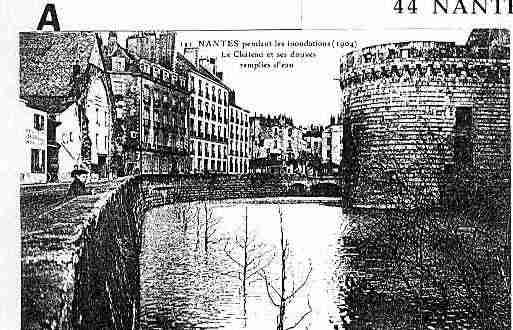 Ville de NANTES Carte postale ancienne