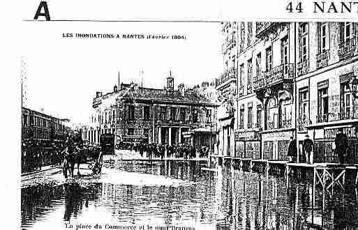 Ville de NANTES Carte postale ancienne