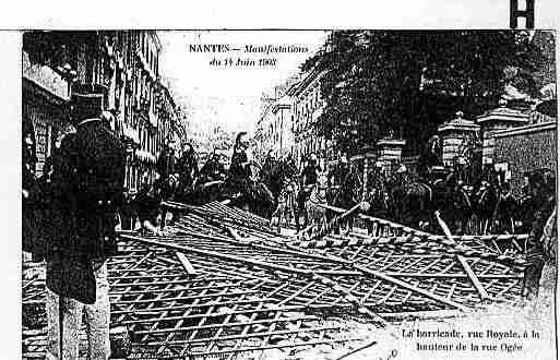 Ville de NANTES Carte postale ancienne Ville de NANTES Carte postale ancienne