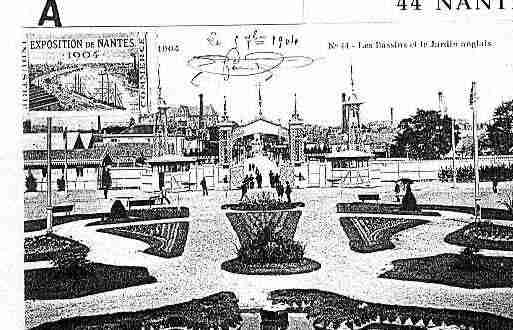 Ville de NANTES Carte postale ancienne Ville de NANTES Carte postale ancienne