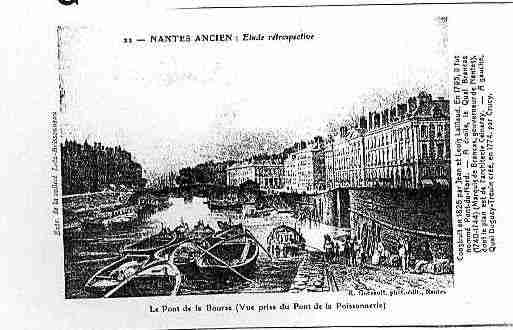 Ville de NANTES Carte postale ancienne