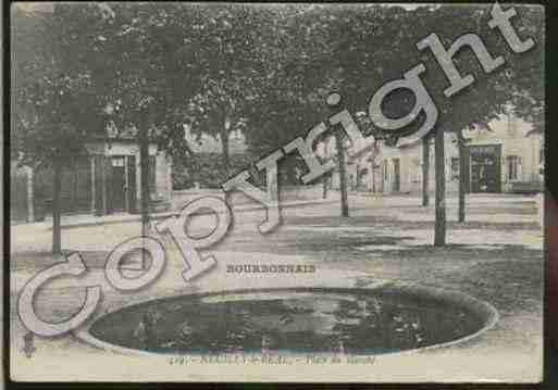 Ville de NEUILLYLEREAL Carte postale ancienne