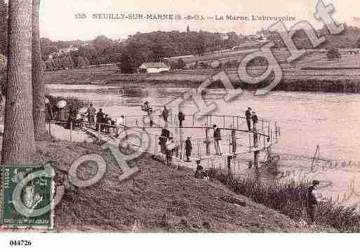 Ville de NEUILLYSURMARNE Carte postale ancienne