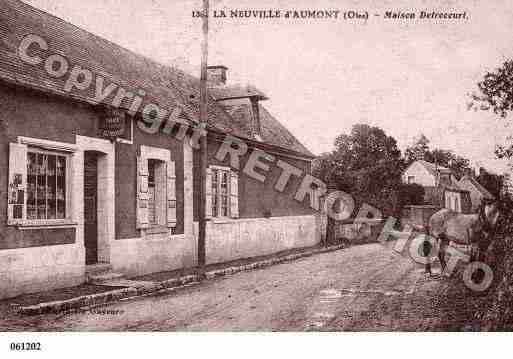 Ville de NEUVILLED\'AUMONT(LA) Carte postale ancienne