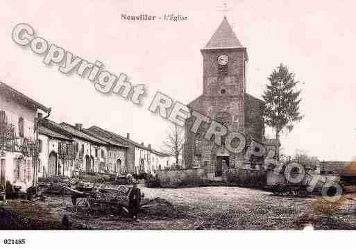 Ville de NEUVILLERLESBADONVILLER Carte postale ancienne