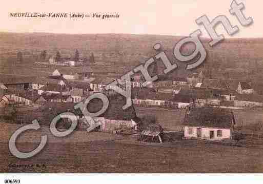 Ville de NEUVILLESURVANNE Carte postale ancienne