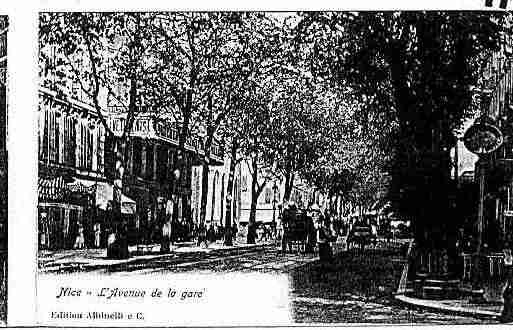 Ville de NICE Carte postale ancienne