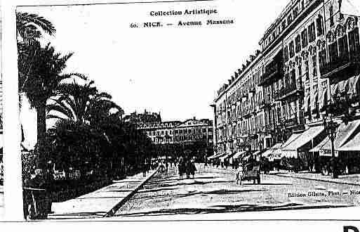 Ville de NICE Carte postale ancienne