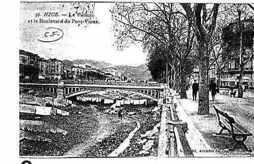 Ville de NICE Carte postale ancienne