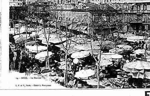 Ville de NICE Carte postale ancienne