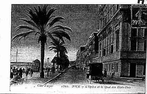 Ville de NICE Carte postale ancienne