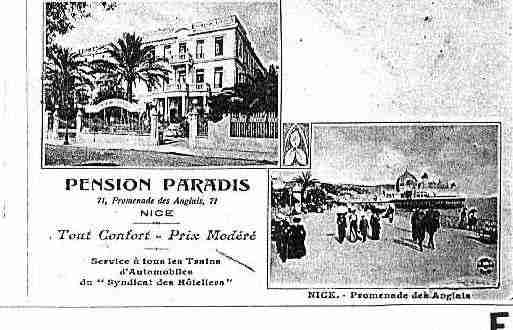 Ville de NICE Carte postale ancienne Ville de NICE Carte postale ancienne