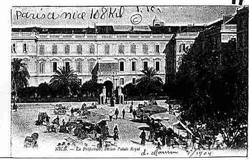 Ville de NICE Carte postale ancienne