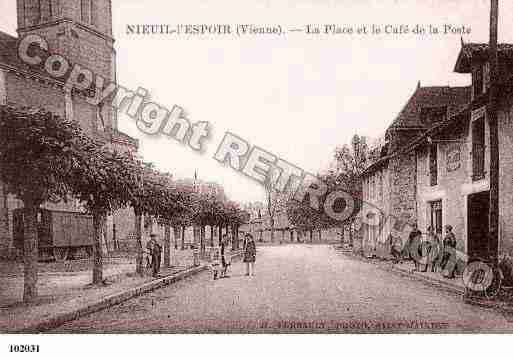 Ville de NIEUILL\'ESPOIR Carte postale ancienne