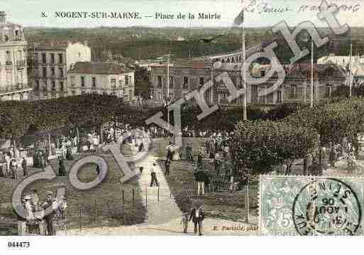 Ville de NOGENTSURMARNE Carte postale ancienne