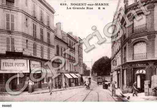 Ville de NOGENTSURMARNE Carte postale ancienne