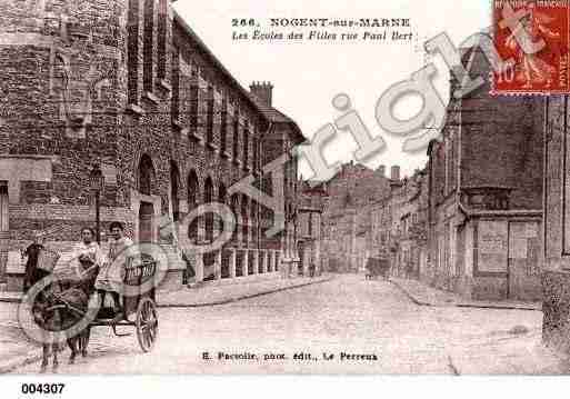 Ville de NOGENTSURMARNE Carte postale ancienne