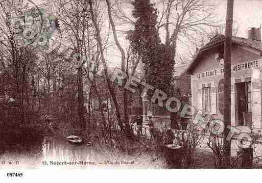 Ville de NOGENTSURMARNE Carte postale ancienne