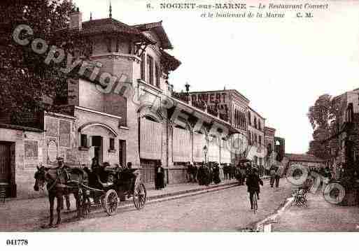 Ville de NOGENTSURMARNE Carte postale ancienne