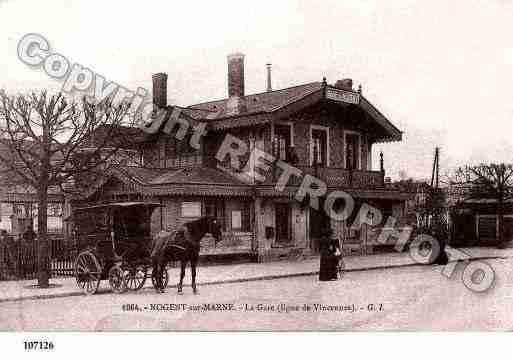 Ville de NOGENTSURMARNE Carte postale ancienne