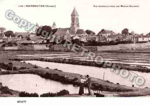 Ville de NOIRMOUTIERENL\\\'ILE Carte postale ancienne Ville de NOIRMOUTIERENL\\\'ILE Carte postale ancienne