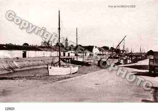 Ville de NOIRMOUTIERENL\'ILE Carte postale ancienne