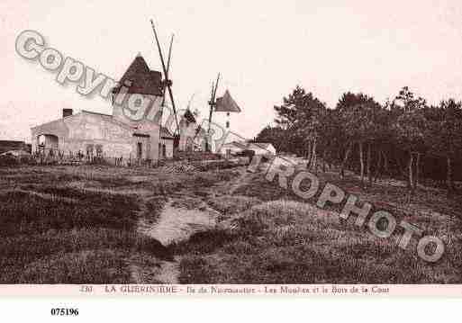 Ville de NOIRMOUTIERENL\'ILE Carte postale ancienne