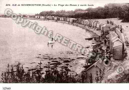 Ville de NOIRMOUTIERENL\'ILE Carte postale ancienne