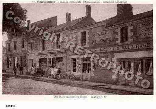 Ville de NOIRMOUTIERENL\\\'ILE Carte postale ancienne Ville de NOIRMOUTIERENL\\\'ILE Carte postale ancienne