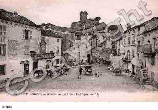 Ville de NONZA Carte postale ancienne