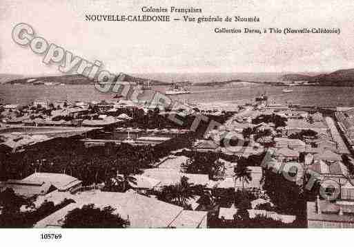 Ville de NOUMEA Carte postale ancienne Ville de NOUMEA Carte postale ancienne