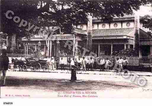 Ville de NOUMEA Carte postale ancienne Ville de NOUMEA Carte postale ancienne
