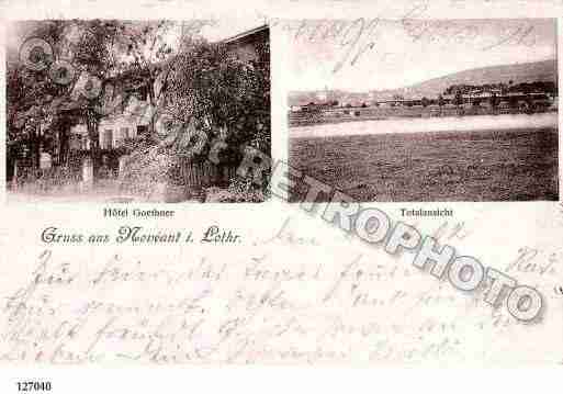 Ville de NOVEANTSURMOSELLE Carte postale ancienne