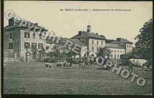 Ville de NOZAY Carte postale ancienne