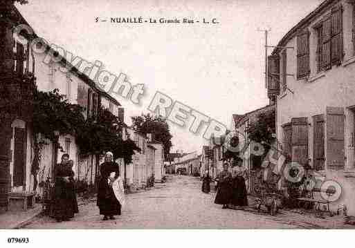 Ville de NUAILLED\'AUNIS Carte postale ancienne