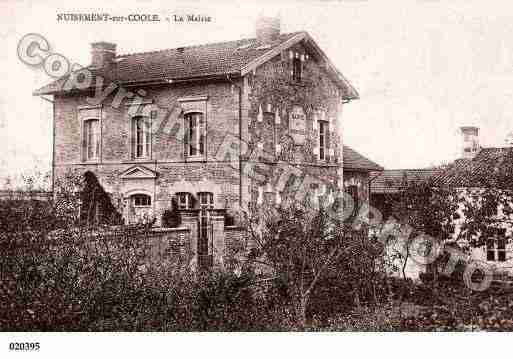 Ville de NUISEMENTSURCOOLE Carte postale ancienne