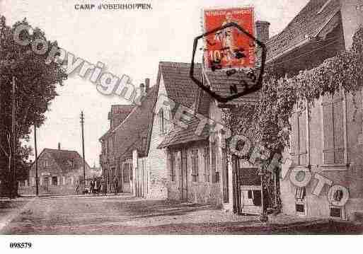 Ville de OBERHOFFENSURMODER Carte postale ancienne